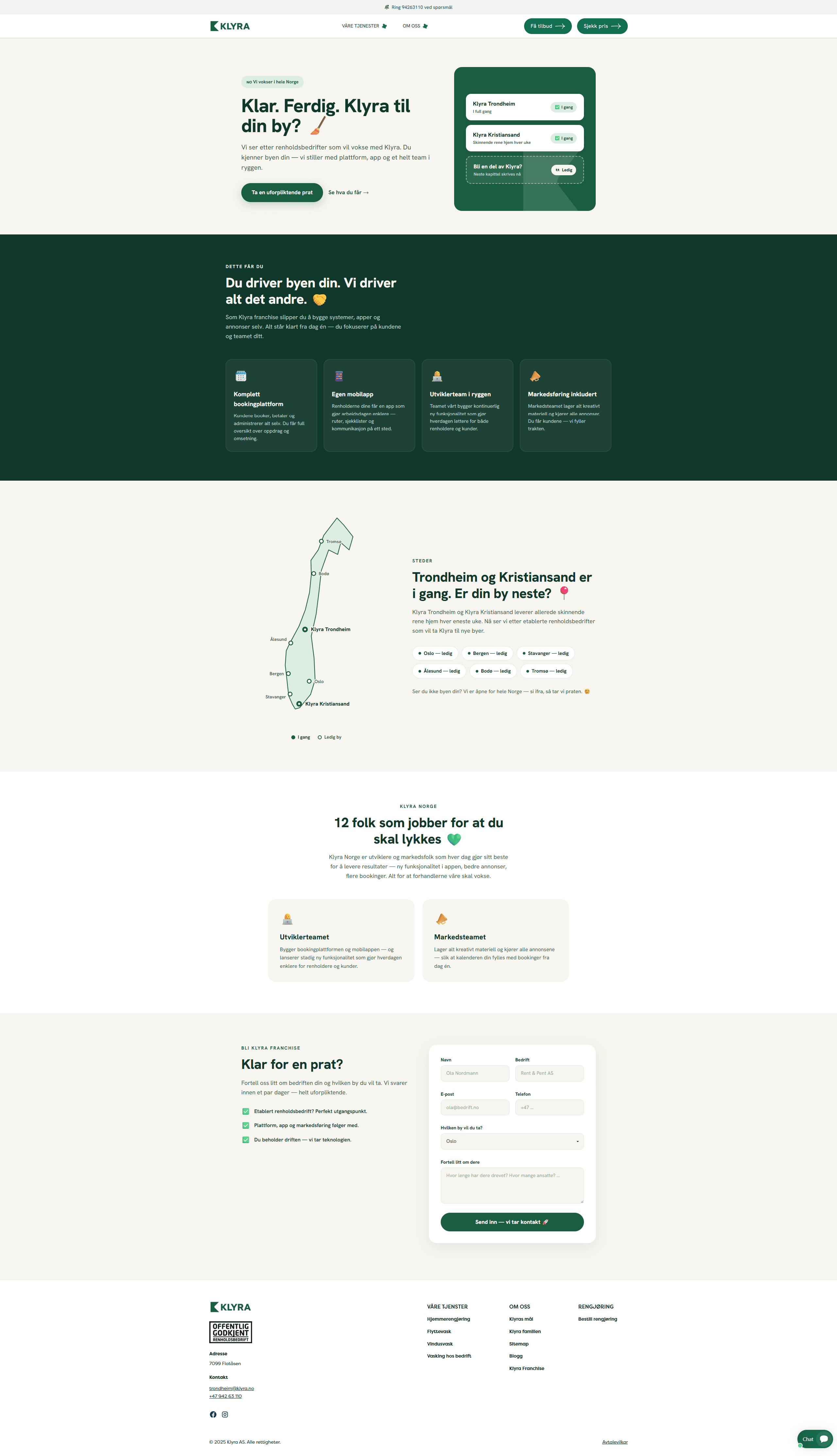 Full HTML to Webflow landing page layout